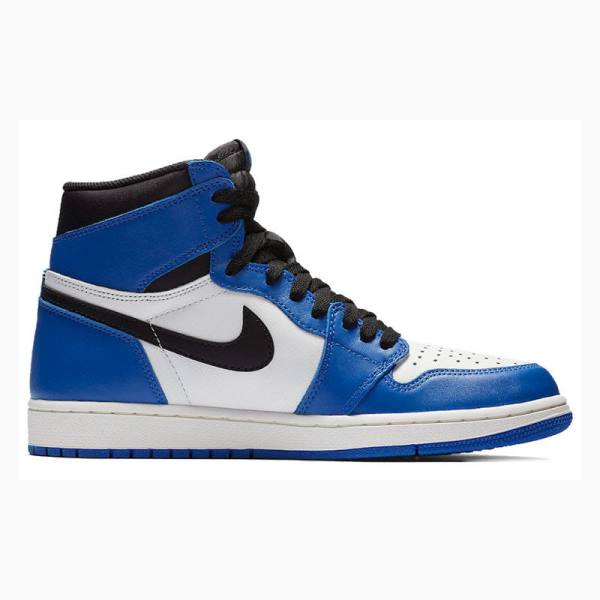 Blue / Black Nike Retro High OG Game Royal Basketball Shoes Men's Air Jordan 1 | JD-947TH