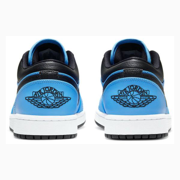 Blue / Black Nike Retro Low University Sneakers Men's Air Jordan 1 | JD-702TS