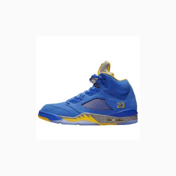 Blue Nike JSP Laney Basketball Shoes Men\'s Air Jordan 5 | JD-703KF