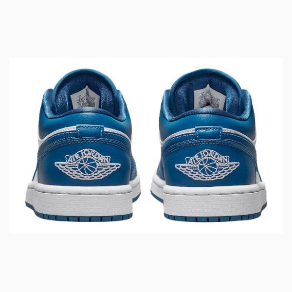 Blue Nike Low Marina Blue Sneakers Women's Air Jordan 1 | JD-951WF