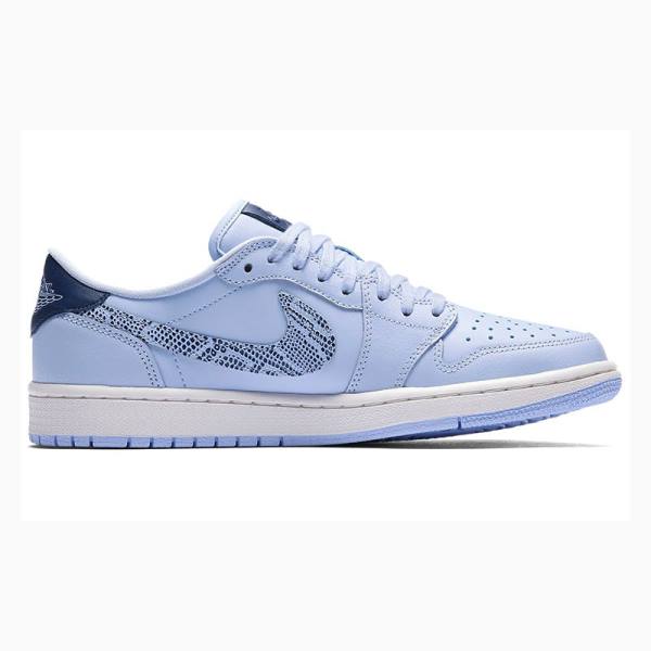 Blue Nike Low 'Royal Tint' Sneakers Women's Air Jordan 1 | JD-348MH