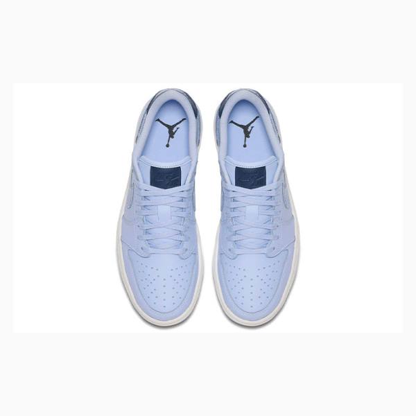 Blue Nike Low 'Royal Tint' Sneakers Women's Air Jordan 1 | JD-348MH