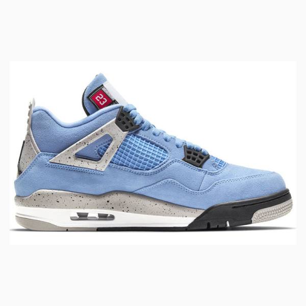 Blue Nike Retro Basketball Shoes Men's Air Jordan 4 | JD-415AX