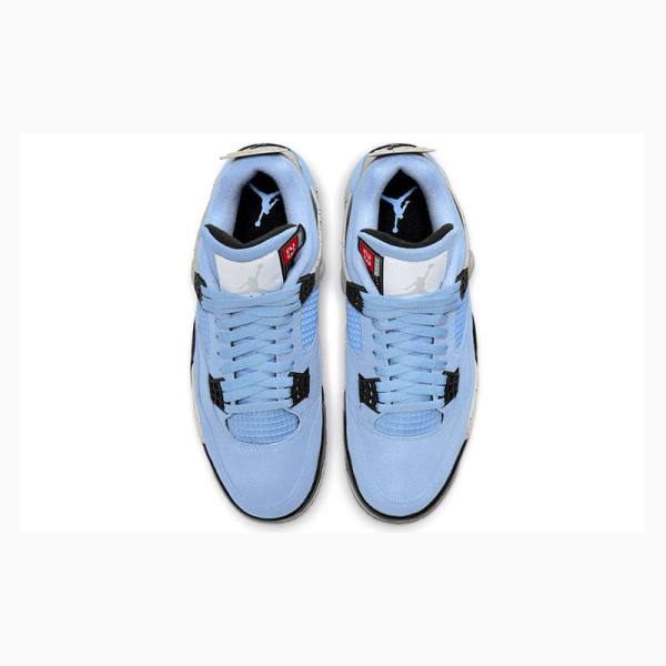 Blue Nike Retro Basketball Shoes Men's Air Jordan 4 | JD-415AX