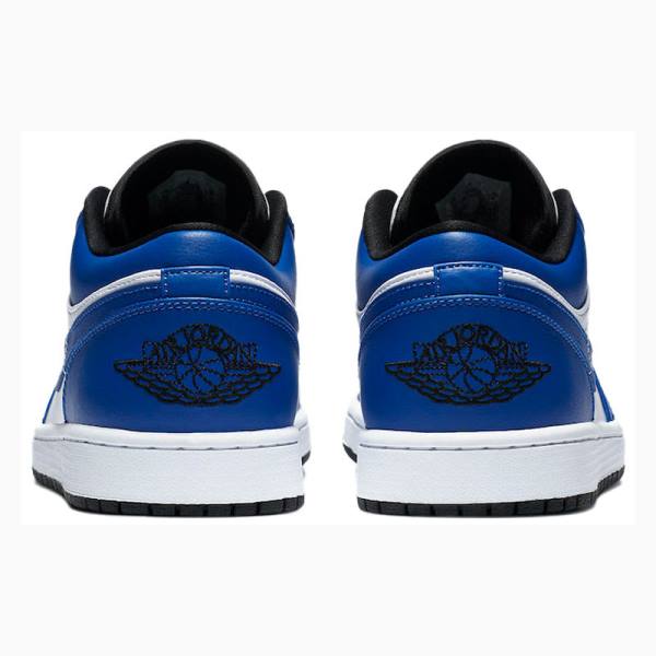 Blue Nike Retro Low Game Royal Sneakers Men's Air Jordan 1 | JD-645XW