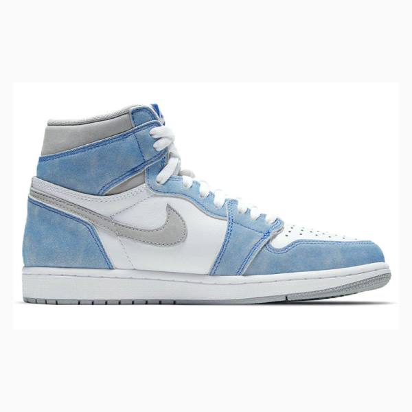 Blue / White Nike Retro High OG Hyper Royal Basketball Shoes Men's Air Jordan 1 | JD-675VT