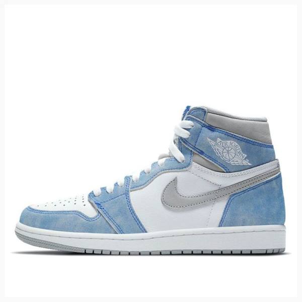 Blue / White Nike Retro High OG Hyper Royal Basketball Shoes Men\'s Air Jordan 1 | JD-675VT