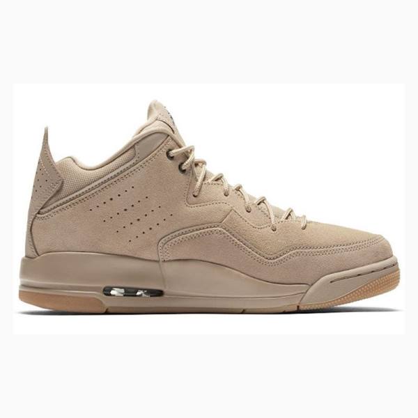 Brown Nike Courtside Desert Gum Basketball Shoes Men's Air Jordan 23 | JD-493EW