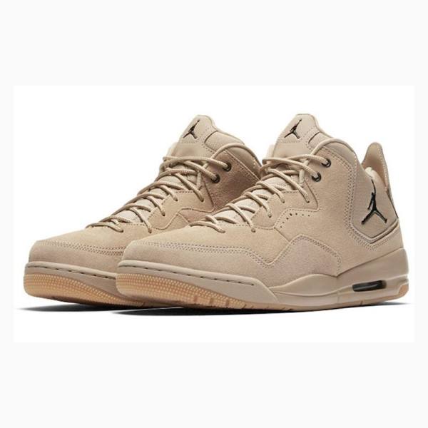 Brown Nike Courtside Desert Gum Basketball Shoes Men's Air Jordan 23 | JD-493EW