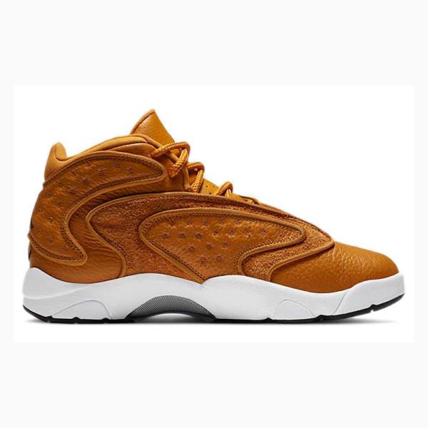 Brown Nike OG Wheat Basketball Shoes Women's Air Jordan | JD-310DU