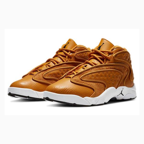 Brown Nike OG Wheat Basketball Shoes Women's Air Jordan | JD-310DU