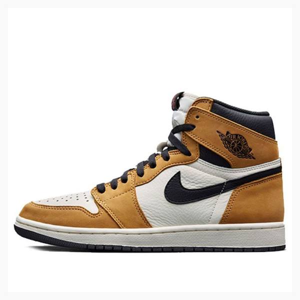 Brown Nike Retro High OG Rookie of the Year Basketball Shoes Men\'s Air Jordan 1 | JD-294US