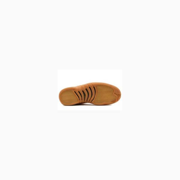 Brown Nike Retro PSNY Wheat Basketball Shoes Women's Air Jordan 12 | JD-584XA