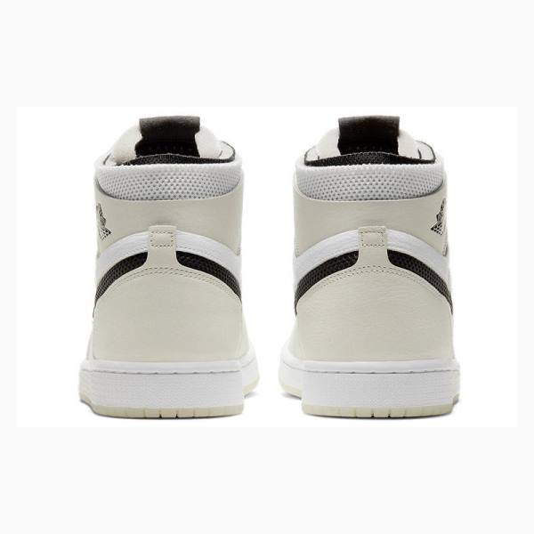 Cream / Black Nike Zoom CMFT Sail Basketball Shoes Women's Air Jordan 1 | JD-920RU