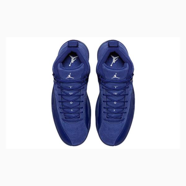 Dark Blue Nike Retro Basketball Shoes Men's Air Jordan 12 | JD-301IN