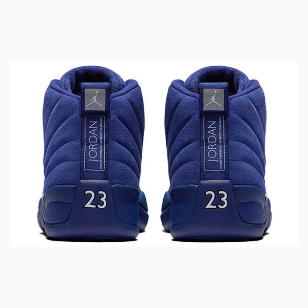 Dark Blue Nike Retro Basketball Shoes Men's Air Jordan 12 | JD-301IN