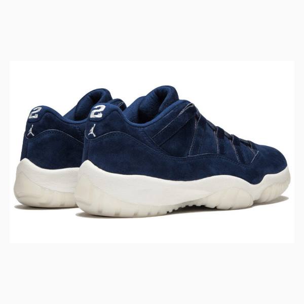 Dark Blue Nike Retro Low Re2pect Sneakers Men's Air Jordan 11 | JD-869AI