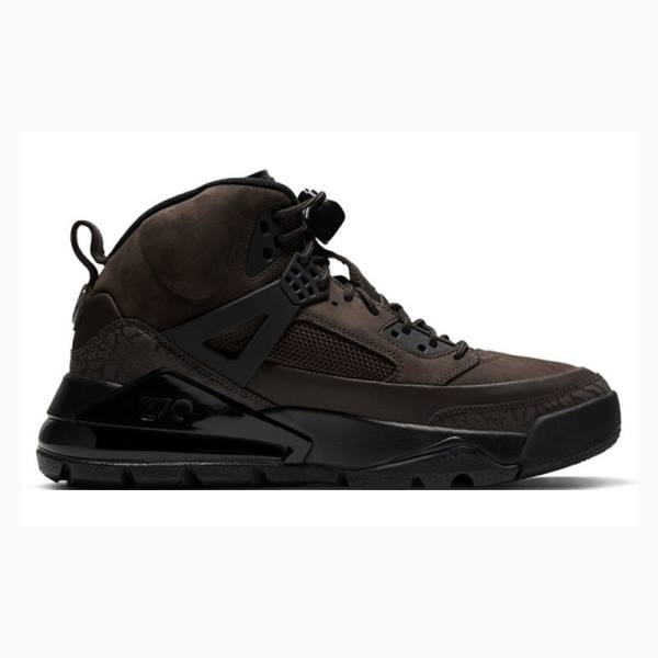 Dark Brown / Black Nike Spizike 270 Dark Brown Basketball Shoes Men's Air Jordan | JD-156HN