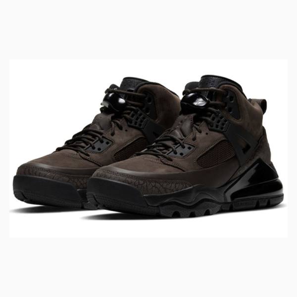 Dark Brown / Black Nike Spizike 270 Dark Brown Basketball Shoes Men's Air Jordan | JD-156HN