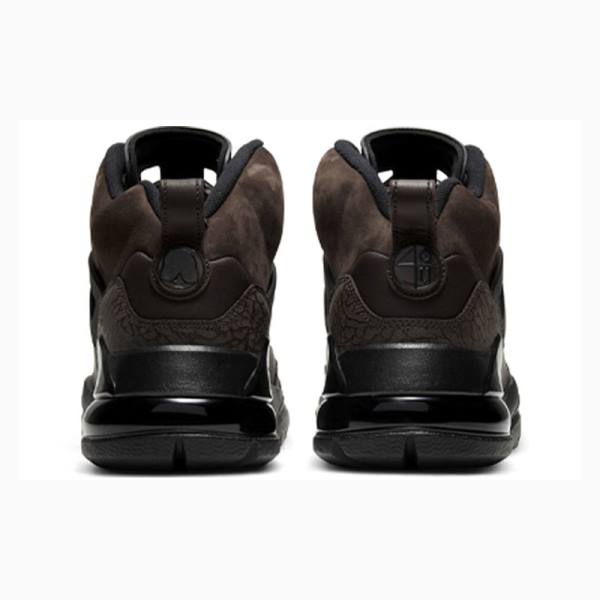 Dark Brown / Black Nike Spizike 270 Dark Brown Basketball Shoes Men's Air Jordan | JD-156HN