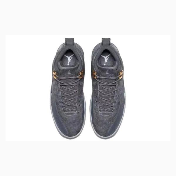 Dark Grey Nike Retro Basketball Shoes Men's Air Jordan 12 | JD-843YP