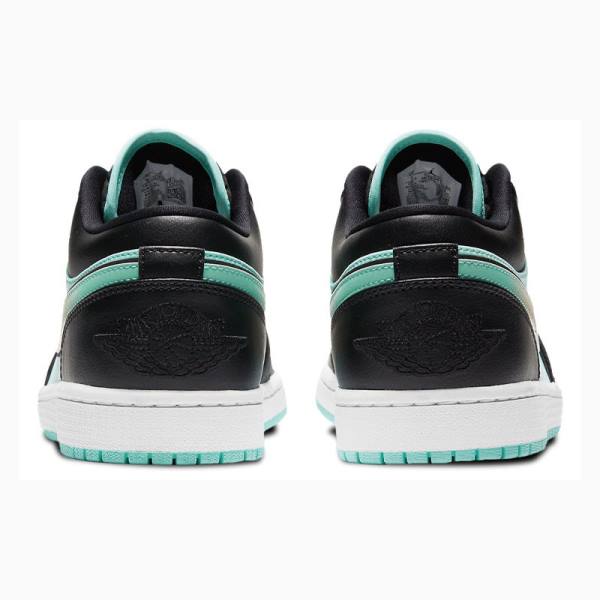 Green / Black Nike Low SE Tropical Twist Sneakers Men's Air Jordan 1 | JD-218OQ