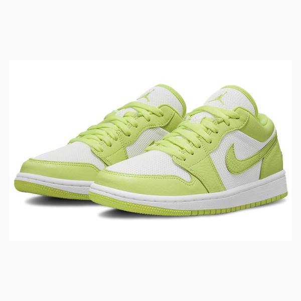 Green Nike Low Limelight Sneakers Women's Air Jordan 1 | JD-358CE