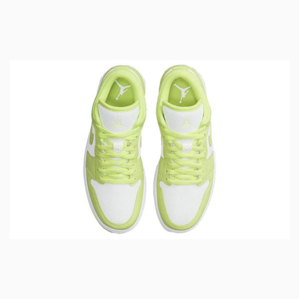 Green Nike Low Limelight Sneakers Women's Air Jordan 1 | JD-358CE