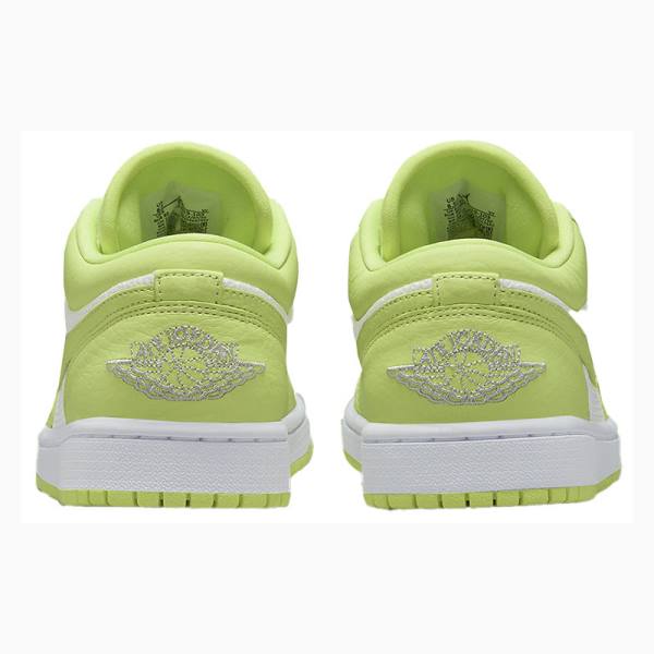 Green Nike Low Limelight Sneakers Women's Air Jordan 1 | JD-358CE