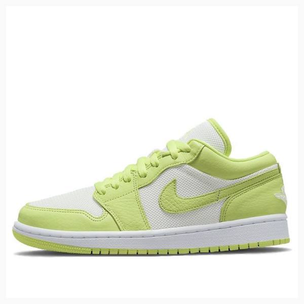 Green Nike Low Limelight Sneakers Women\'s Air Jordan 1 | JD-358CE