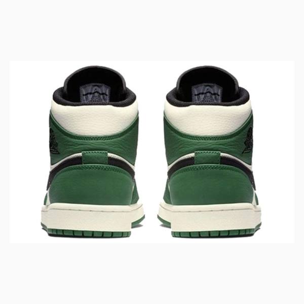 Green Nike Mid SE Basketball Shoes Men's Air Jordan 1 | JD-638VE