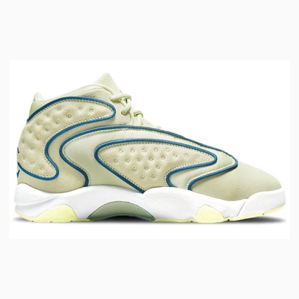 Green Nike OG Faint Neon Basketball Shoes Women's Air Jordan | JD-250JZ