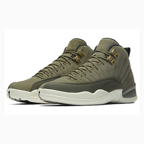 Green Nike Retro Chris Paul - Class of 2003 Basketball Shoes Men's Air Jordan 12 | JD-178NF