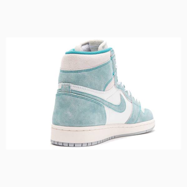 Green Nike Retro High OG Turbo Basketball Shoes Men's Air Jordan 1 | JD-170SE