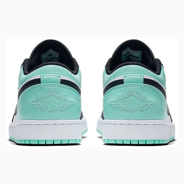 Green Nike Retro Low Emerald Rise Sneakers Men's Air Jordan 1 | JD-514SJ