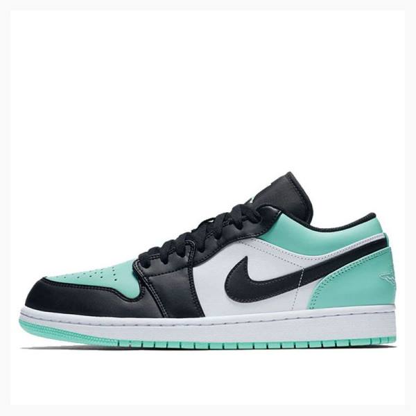 Green Nike Retro Low Emerald Rise Sneakers Men\'s Air Jordan 1 | JD-514SJ