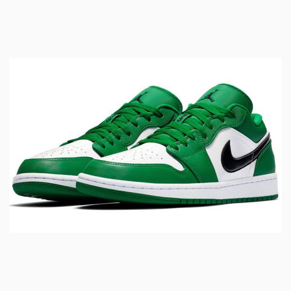 Green Nike Retro Low Pine Sneakers Men's Air Jordan 1 | JD-926OF