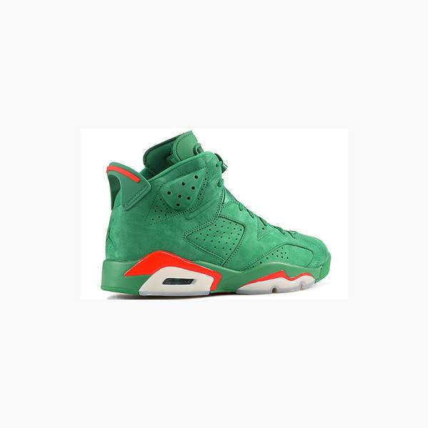 Green Nike Retro NRG G8RD Gatorade - Suede Basketball Shoes Men's Air Jordan 6 | JD-857LG