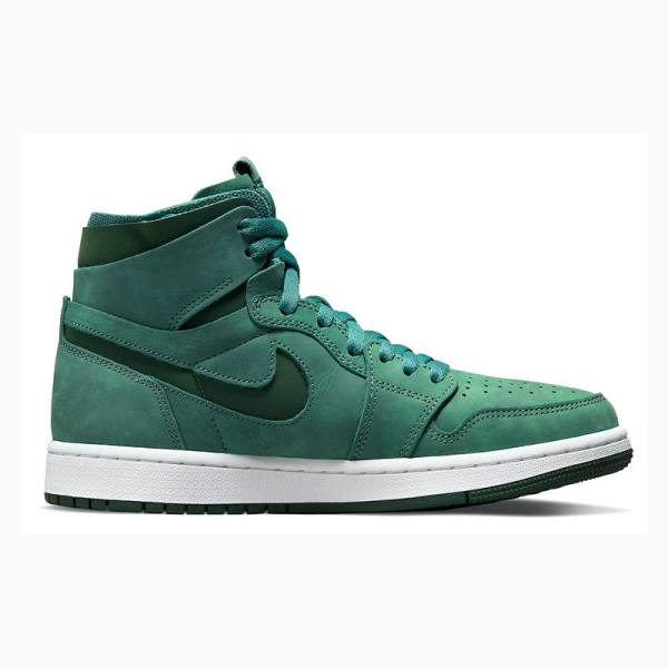 Green Nike Zoom Air CMFT Basketball Shoes Women's Air Jordan 1 | JD-384GY