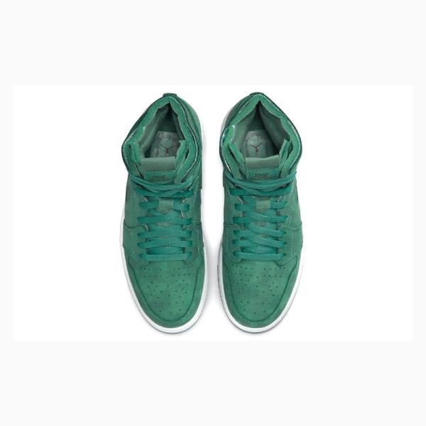 Green Nike Zoom Air CMFT Basketball Shoes Women's Air Jordan 1 | JD-384GY