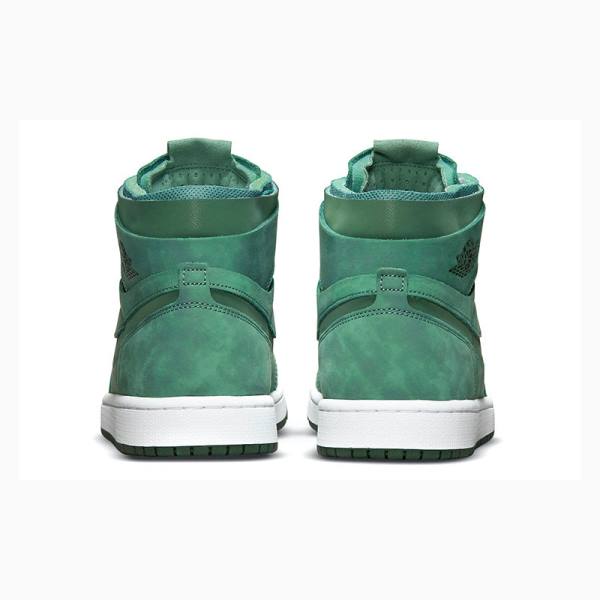 Green Nike Zoom Air CMFT Basketball Shoes Women's Air Jordan 1 | JD-384GY