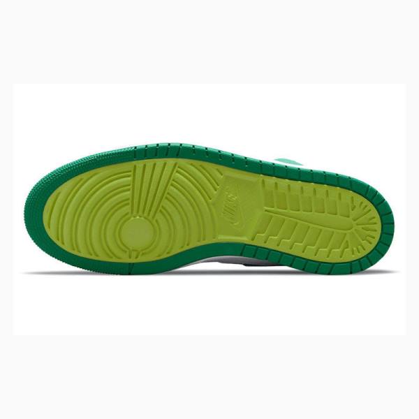 Green / White Nike Zoom Comfort ' Stadium Basketball Shoes Men's Air Jordan 1 | JD-584ZQ