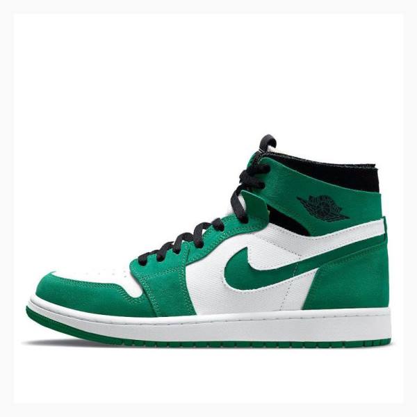 Green / White Nike Zoom Comfort \' Stadium Basketball Shoes Men\'s Air Jordan 1 | JD-584ZQ