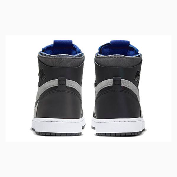 Grey / Black / Blue Nike Zoom Air CMFT LPL x Air Jordan Basketball Shoes Men's Air Jordan 1 | JD-798UI