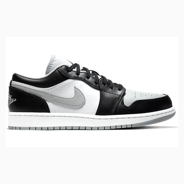 Grey / Black Nike Retro Low Smoke Sneakers Men's Air Jordan 1 | JD-386IG