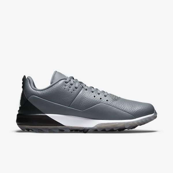 Grey / Black / White Nike ADG 3 Cement Running Shoes Men's Air Jordan | NK254IOV