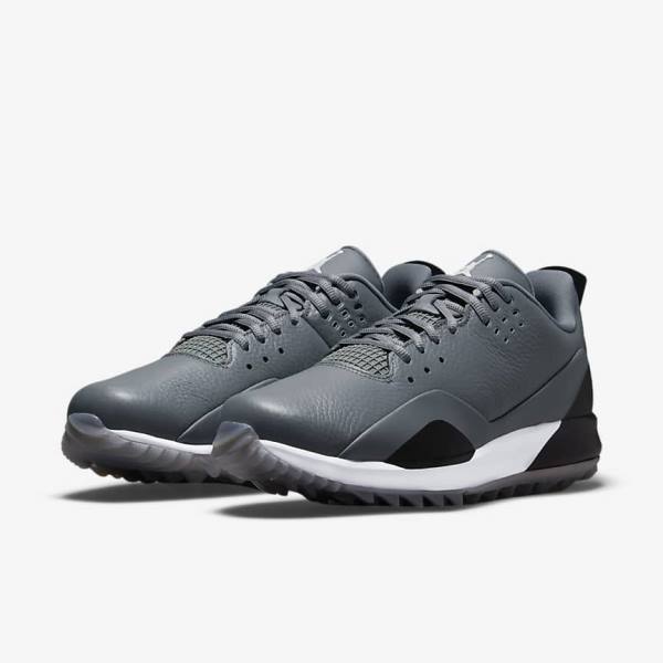 Grey / Black / White Nike ADG 3 Cement Running Shoes Men's Air Jordan | NK254IOV