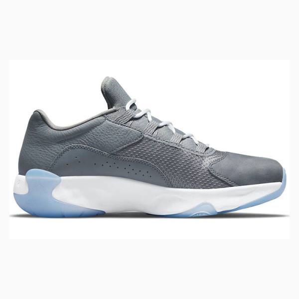 Grey / Blue Nike CMFT Low Sneakers Men's Air Jordan 11 | JD-753IY