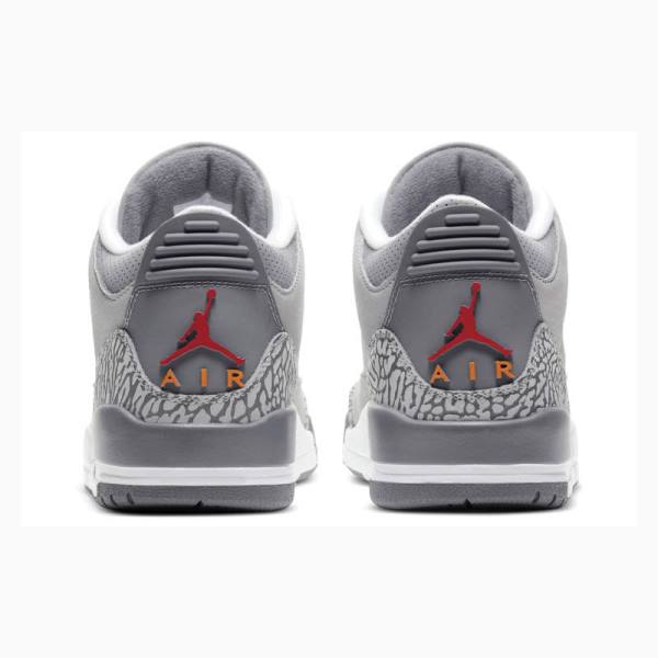 Grey Nike Retro Cool 2021 Basketball Shoes Men's Air Jordan 3 | JD-932QL