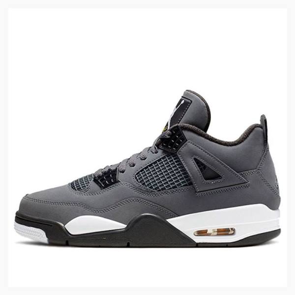 Grey Nike Retro Cool Basketball Shoes Men\'s Air Jordan 4 | JD-705JZ